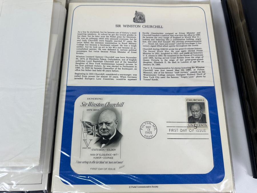 Just Added - Two Binders Of U.S. First Day Covers From The Postal Commemorative Society: U.S. First Day Covers & Special Covers And 1986 Presidents U.S. First Day Covers - See Photos For Sampling [Photo 4]