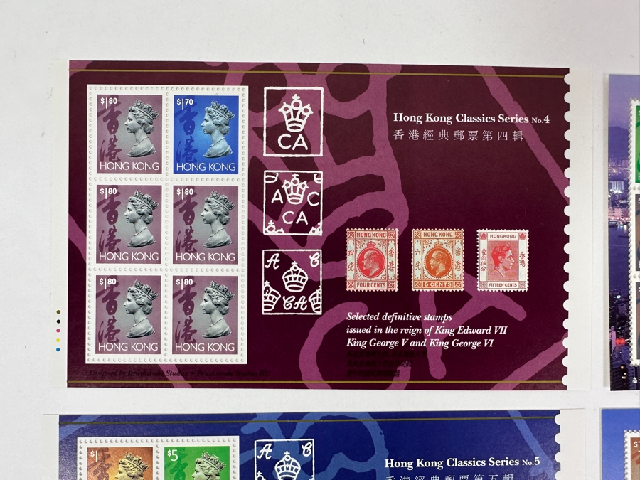 Just Added - (6) Hong Kong Classic Series Mint Postage Stamps Sets [Photo 4]
