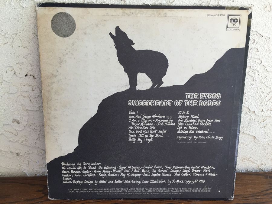 Byrds, The ‎- Sweetheart Of The Rodeo - Columbia ‎- CS 9670 [Photo 2]