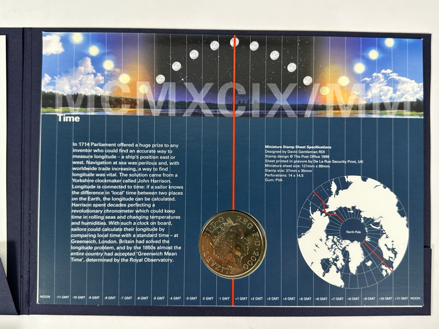 Just Added - Limited Edition Royal Mail / Royal Mint Coin Cover Limited To 100,000 Featuring Uncirculated Year 2000 Five Pounds Coin [Photo 9]