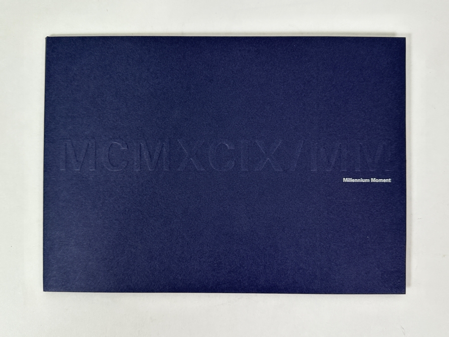 Just Added - Limited Edition Royal Mail / Royal Mint Coin Cover Limited To 100,000 Featuring Uncirculated Year 2000 Five Pounds Coin [Photo 3]