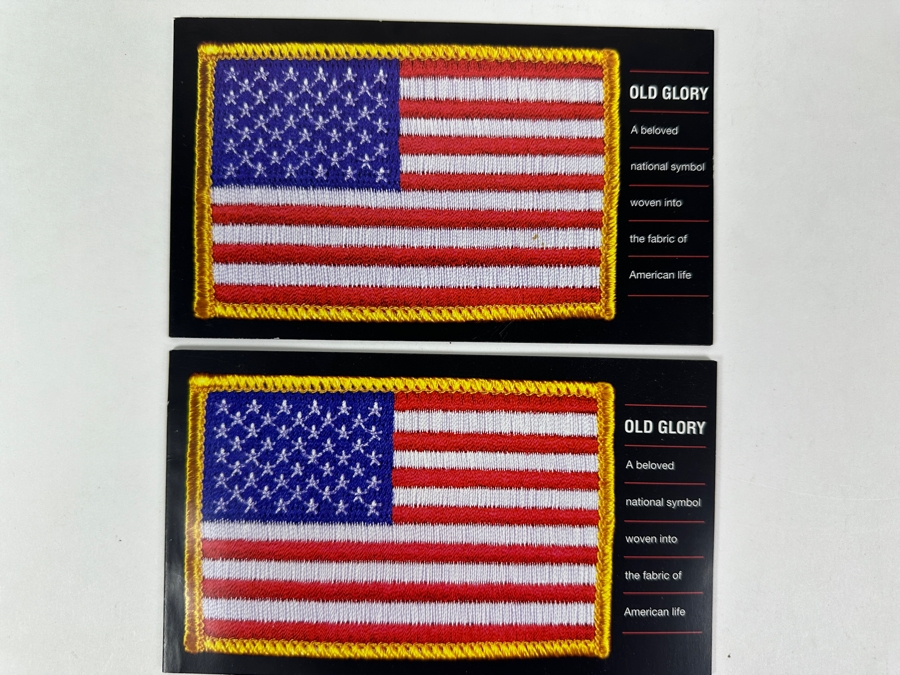 Just Added - 1942 WWII Mint Postage Stamps With Accompanying Hardcover Book And (2) Sets Of Old Glory United States Flags Mint Postage Stamp Booklets [Photo 7]