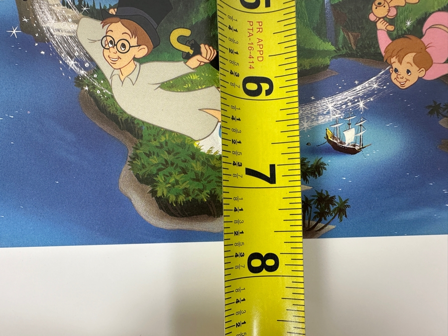 Just Added - The Disney Store Exclusive Commemorative Lithograph Of Walt Disney's Peter Pan 10.5 X 7.5 [Photo 7]