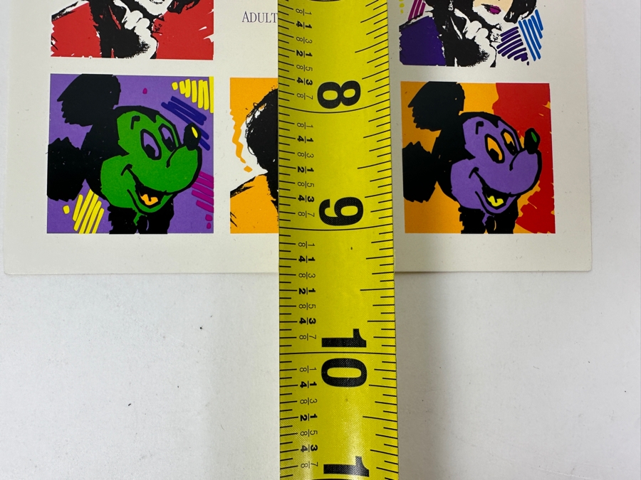 Just Added - Rare Original Elizabeth Taylor's 60th Birthday Party At Disneyland Invitation Given To The Elite 1,000 Celebrities That Attended The Event On Feb 27, 1992 8PM [Photo 6]