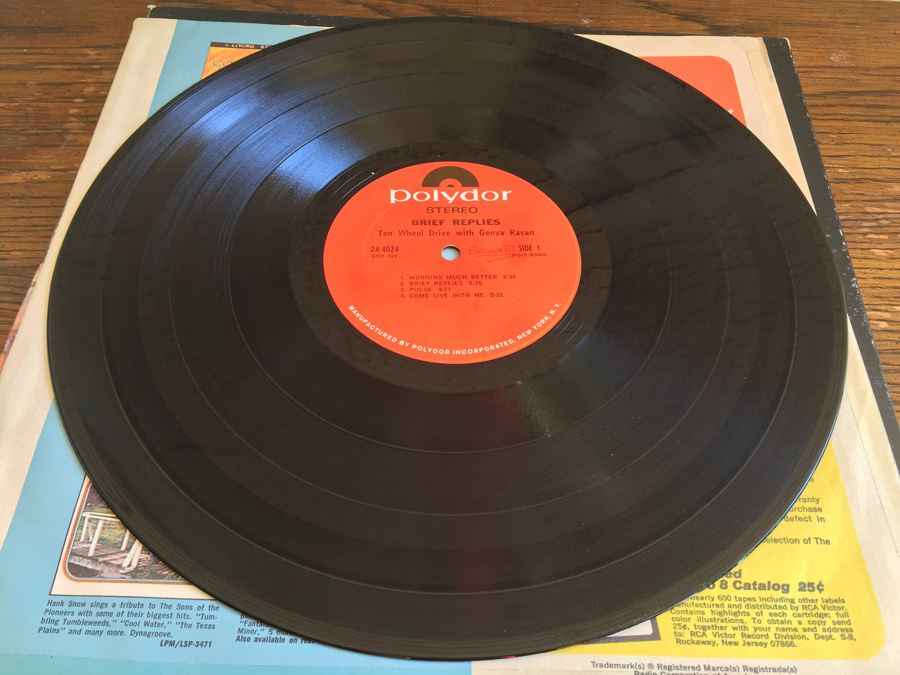 Ten Wheel Drive With Genya Ravan ‎- Brief Replies - Polydor ‎- 24-4024 [Photo 4]