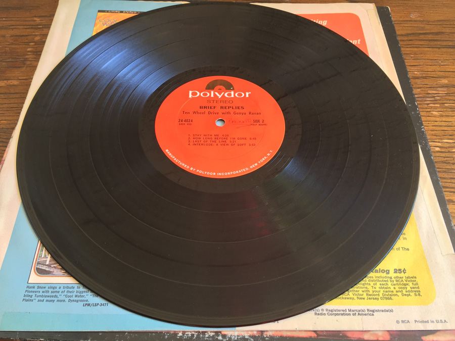 Ten Wheel Drive With Genya Ravan ‎- Brief Replies - Polydor ‎- 24-4024 [Photo 6]