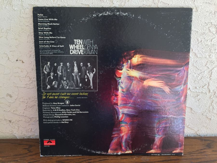 Ten Wheel Drive With Genya Ravan ‎- Brief Replies - Polydor ‎- 24-4024 [Photo 2]