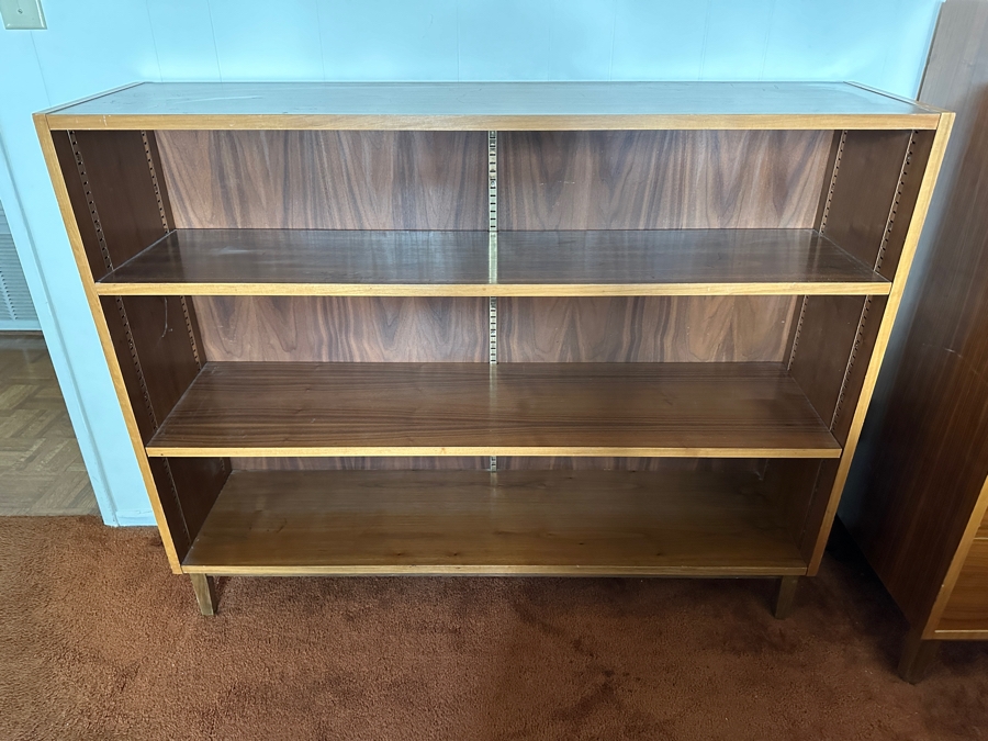 Vintage Mid-Century Modern Bookcase Bookshelf 47W X 12D X 37.5H [Photo 3]