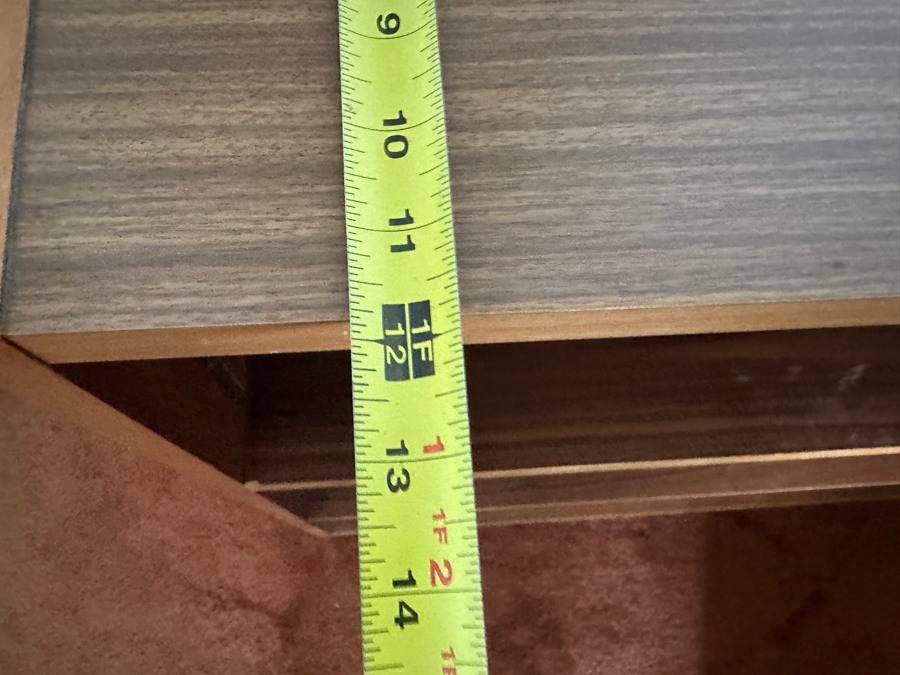 Vintage Mid-Century Modern Bookcase Bookshelf 47W X 12D X 37.5H [Photo 14]