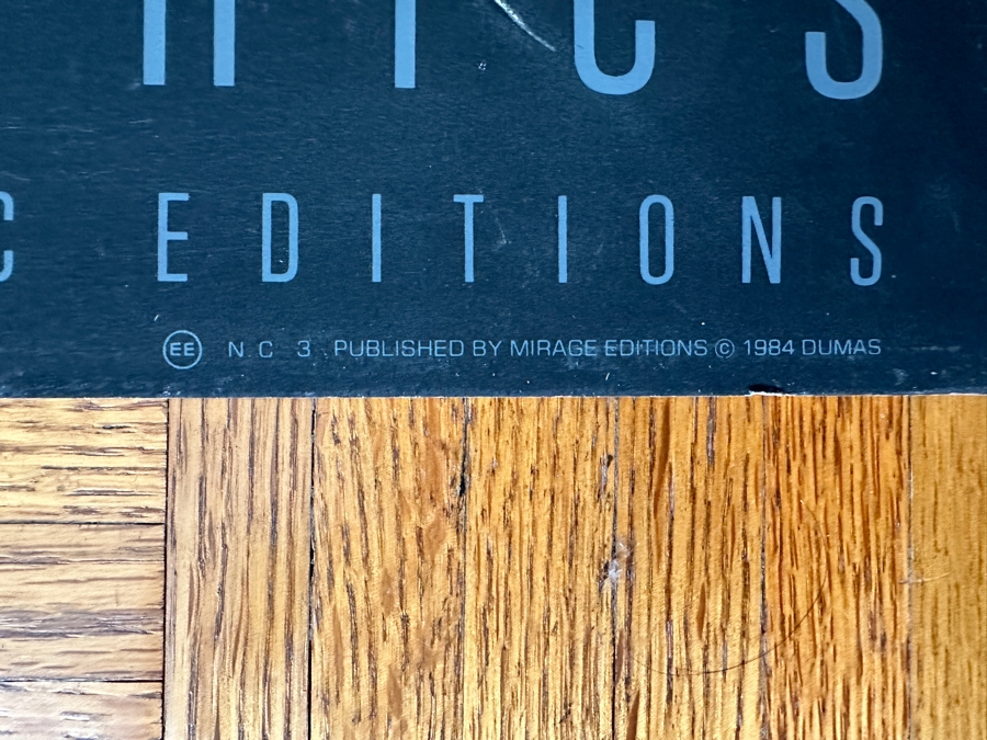 Patrick Nagel 'Sushi Girl' Graphic Print By Piedmont Graphics Commemorative No. 3 Published By Mirage Editions 1984 Dumas 24 X 36 [Photo 5]