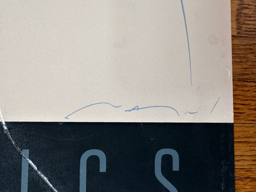 Patrick Nagel 'Sushi Girl' Graphic Print By Piedmont Graphics Commemorative No. 3 Published By Mirage Editions 1984 Dumas 24 X 36 [Photo 6]