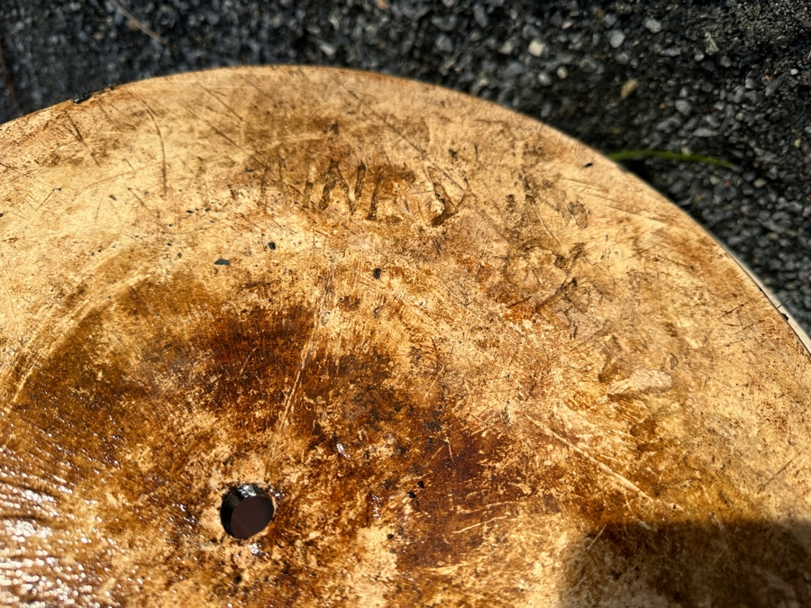 Vintage Mid-Century Modern Gainey Ceramics Large Pot Planter White 19W X 15H [Photo 8]