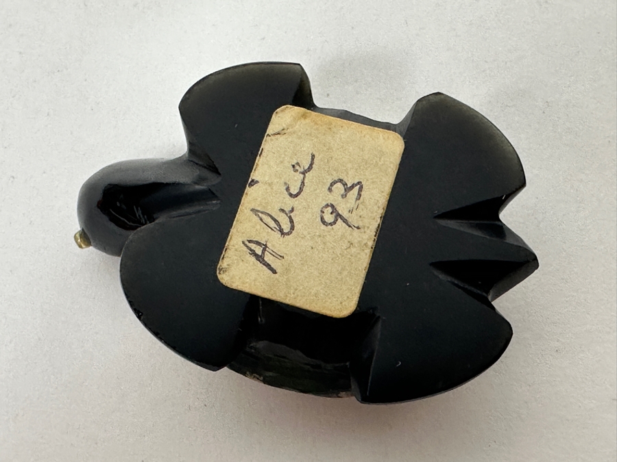 Mosaic Opal Top Carved Stone Turtle Figurine 1.75'L [Photo 6]