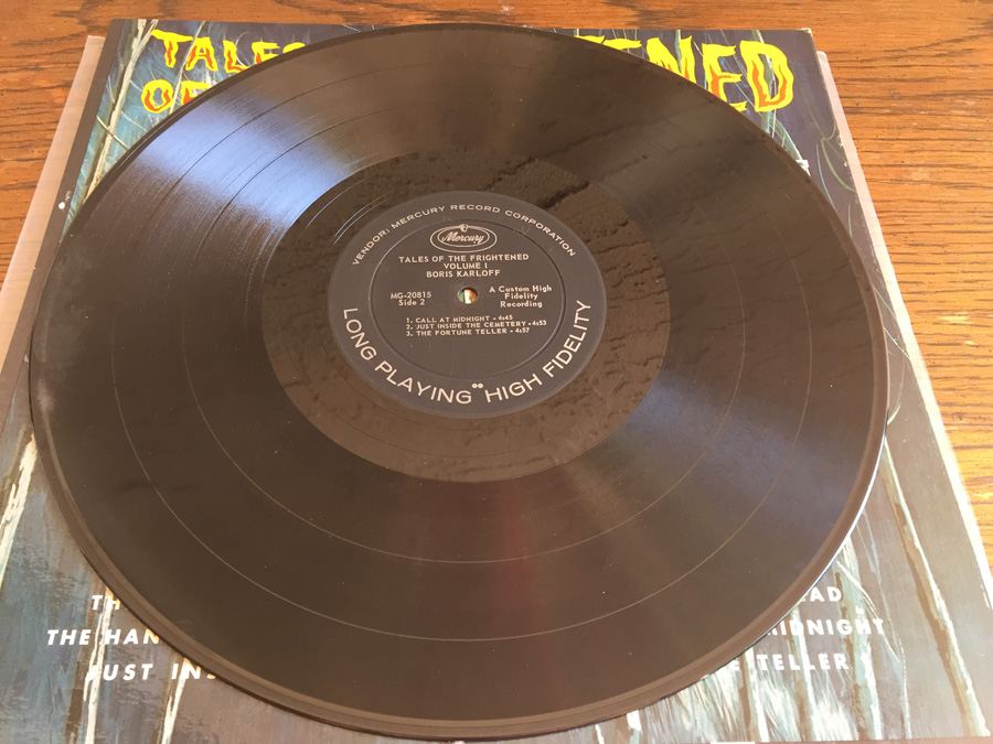Boris Karloff ‎- Tales Of The Frightened Volume I - Mercury ‎- SR-60815 [Photo 5]