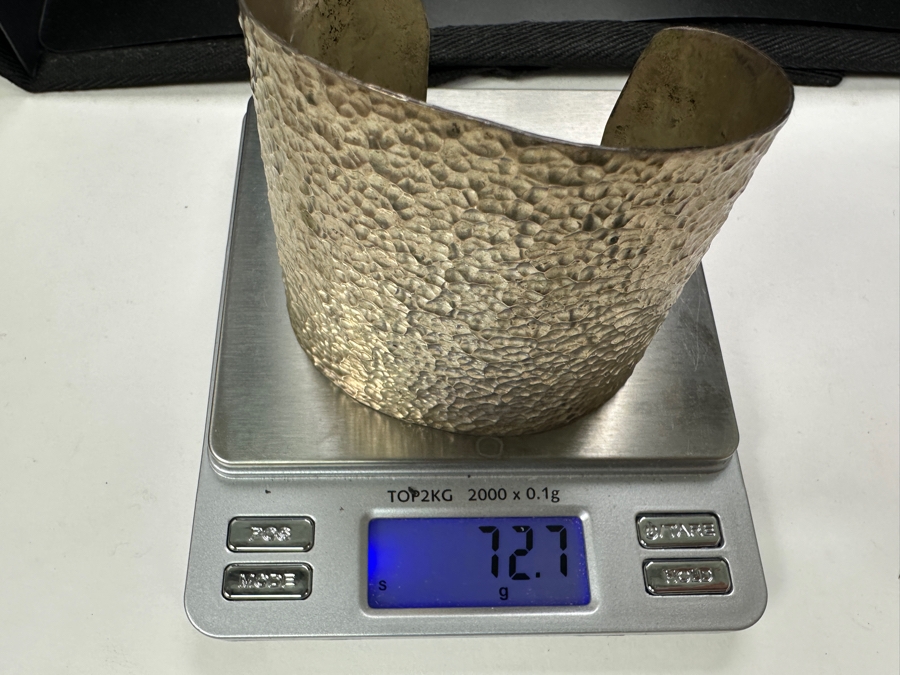 Sterling Silver Bangle Bracelet 72.7g [Photo 5]