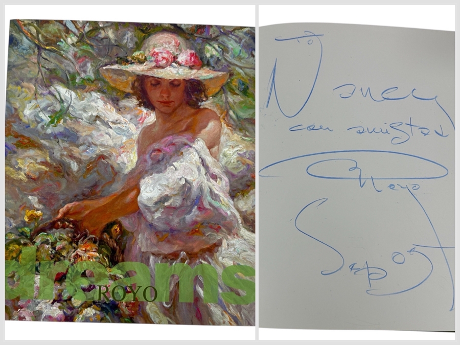 Royo Artist Hand Signed Art Catalog