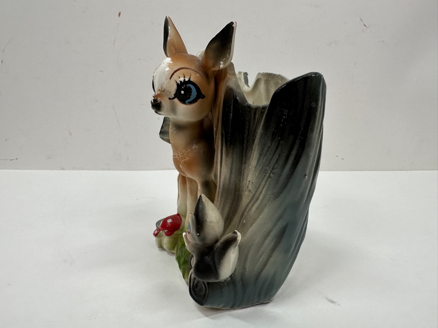 Vintage Wales Japan Ceramic Planter 5.5H [Photo 2]