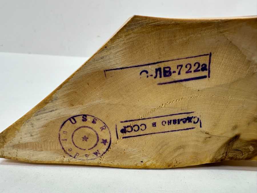 Carved Wooden Eagle Figurine From The USSR 10'H [Photo 7]