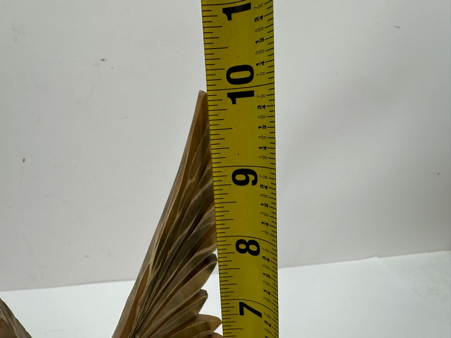 Carved Wooden Eagle Figurine From The USSR 10'H [Photo 8]