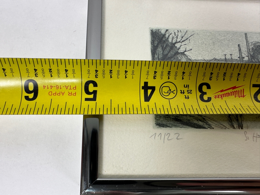 Set Of Four Susanne Hoppe German Etchings 2.5W X 2.25H Framed 5 X 4 [Photo 10]