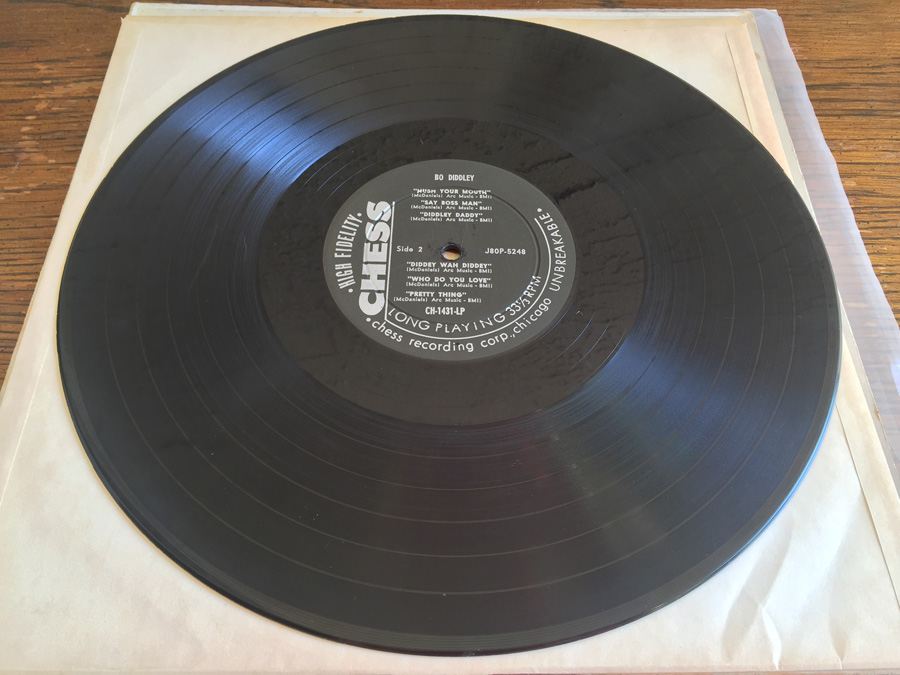Bo Diddley ‎- Bo Diddley - Chess ‎- LP 1431 [Photo 5]