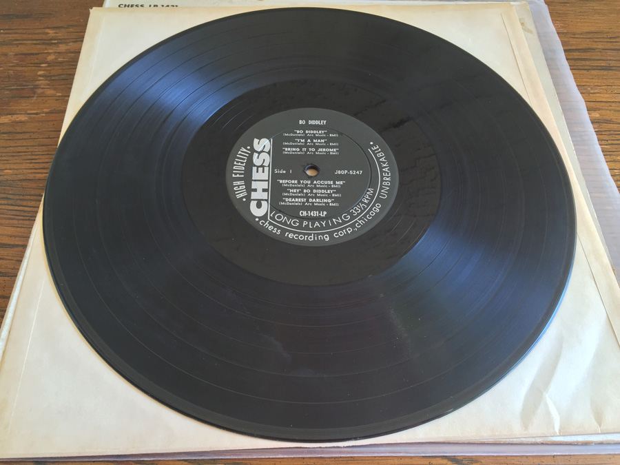 Bo Diddley ‎- Bo Diddley - Chess ‎- LP 1431 [Photo 3]