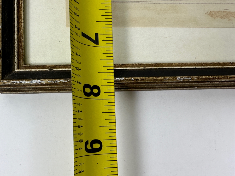 Ray Aragon (1926-2009, American) Disney / Looney Tunes / Fred Calvert Productions Animation Artist / Production Designer Original 'Don Quixote' Sketch Signed Lower Right Dated 1970 9 X 5 Framed 11.5 X 8 [Photo 10]