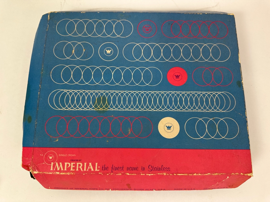 Imperial Star Time Flatware Set Service For Six (Missing One Fork) [Photo 4]