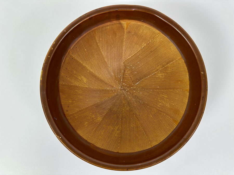 Vintage Signed Japanese Pottery Bowl 9.75'W X 4'H [Photo 4]