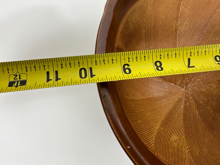 Vintage Signed Japanese Pottery Bowl 9.75'W X 4'H [Photo 9]