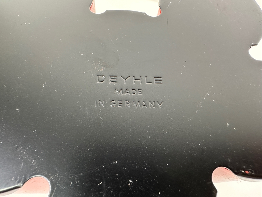 Mid-Century Modern Space Age Red Metal Desk Organizer By Deyhle Made In Germany 6'H [Photo 4]