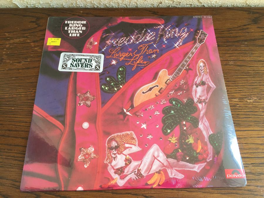Freddie King ‎- Larger Than Life - Polydor ‎- 831 816-1 - SEALED [Photo 1]