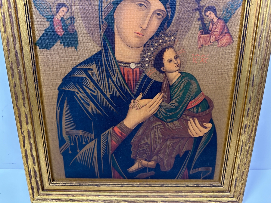 Our Mother Of Perpetual Help Print Framed 14 X 17.5 [Photo 3]