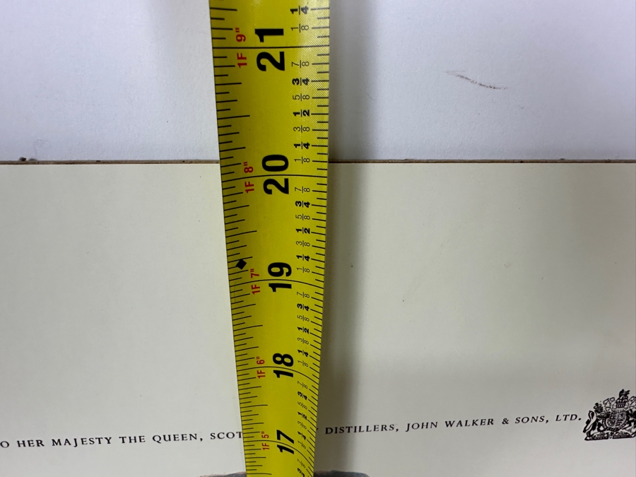 Vintage 1995 Johnnie Walker Whisky Advertising Print On Board 16 X 20 [Photo 5]