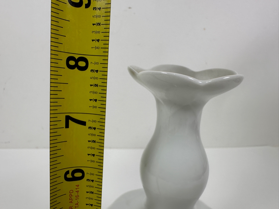 Meissen Germany Porcelain Lotus Leaves Vase Designed By Ludvig Zepner 8'H [Photo 7]
