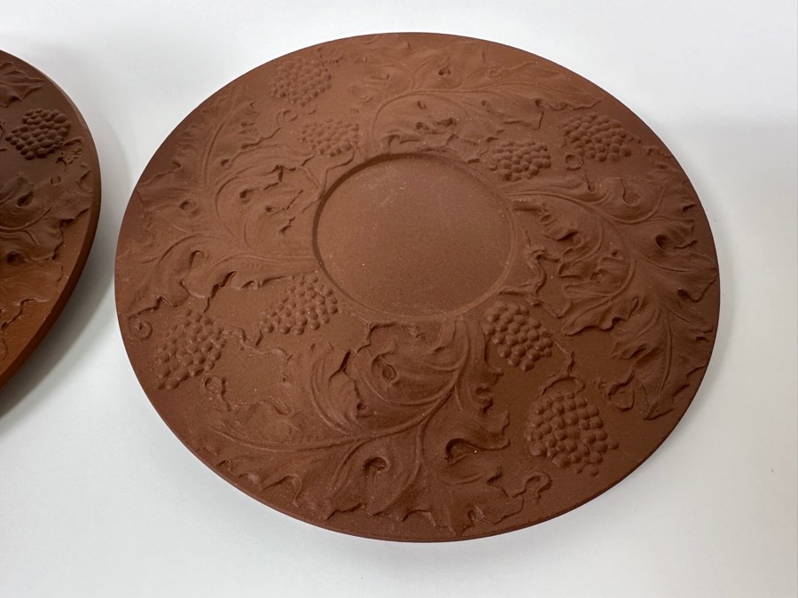 (2) Meissen Germany Porcelain White Tea Bowls & Saucers 4.25'W [Photo 6]