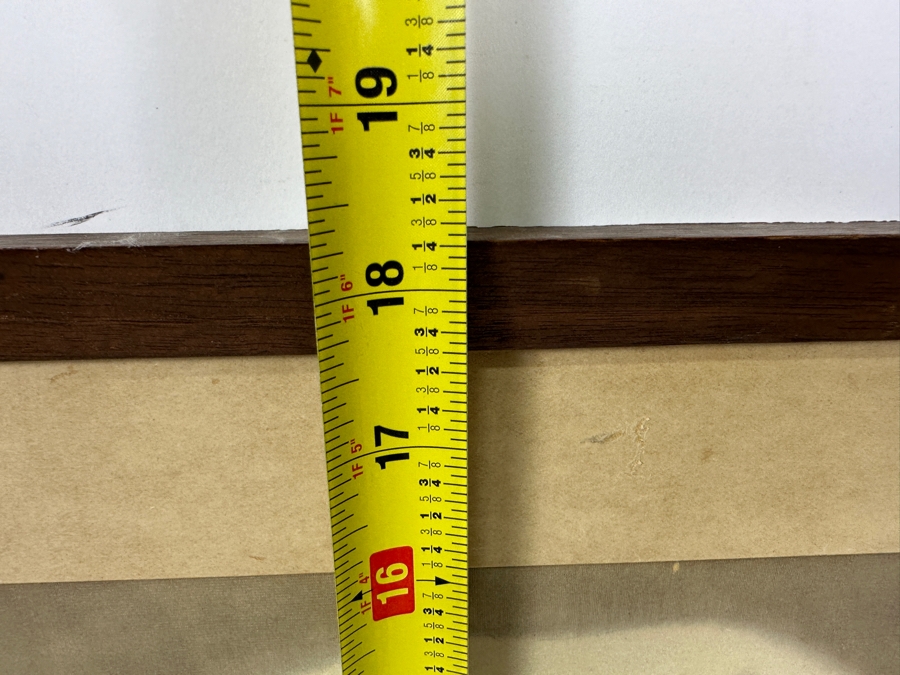 Original Traditional Japanese Silk Landscape Painting Signed Lower Right 16 X 13 Framed 21 X 18 [Photo 12]