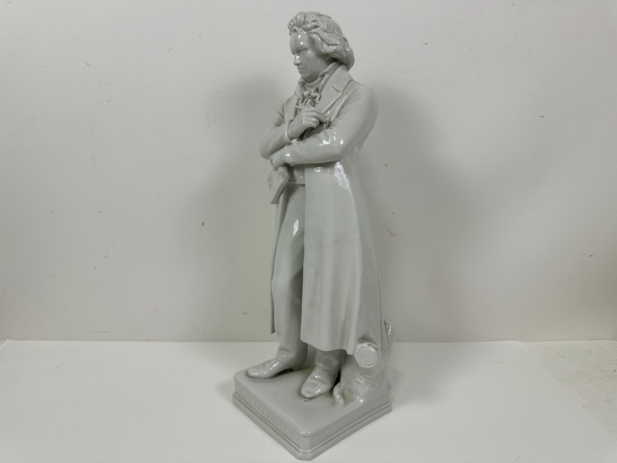 Kister Porcelain Scheibe-Alsbach Beethoven Figurine 16'H [Photo 2]