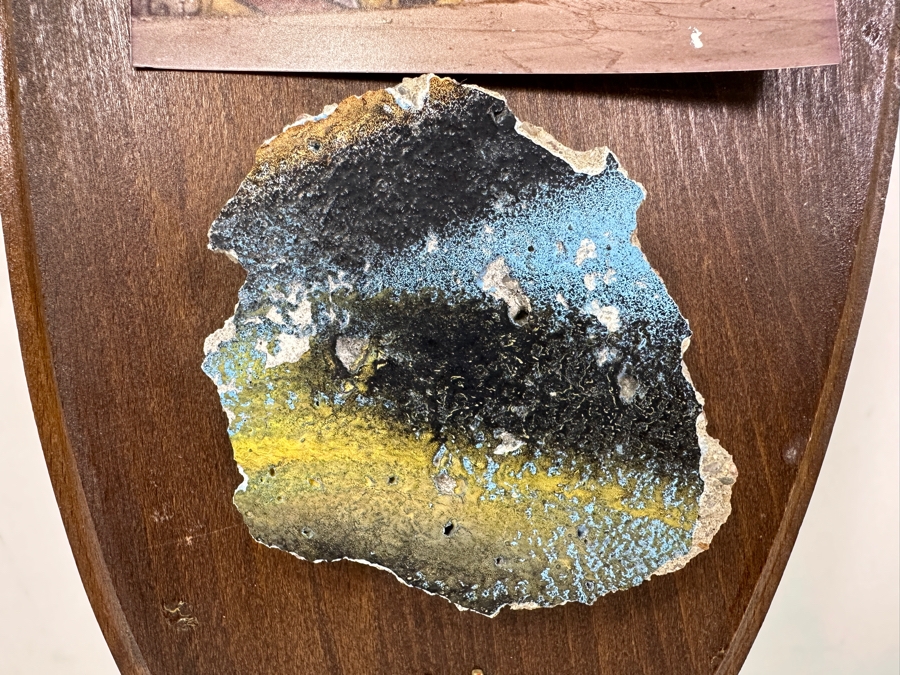 A Piece Of The Berlin Wall Plaque 7W X 14H [Photo 4]