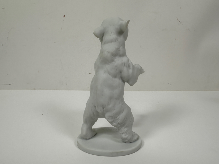 Vintage German Kaiser White Bisque Bear 'Berlin' Figurine 5.25'H [Photo 4]