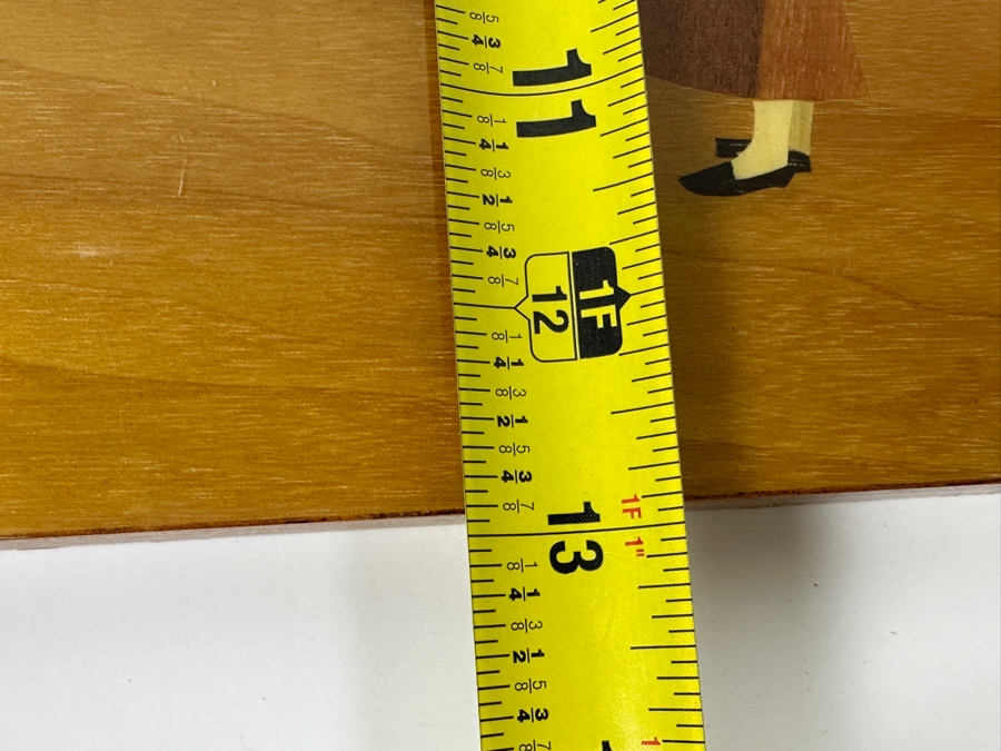 Pair Of USSR Marquetry Artwork Wooden Wall Plaque 9 X 13 [Photo 9]