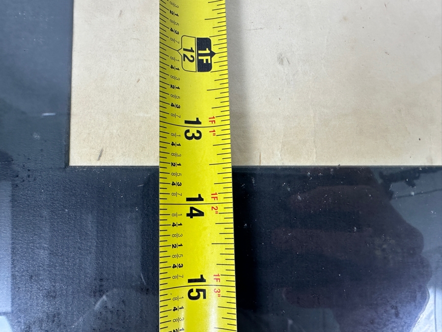 Chikanobu Yoshu (1838-1912, Japan) Japanese Woodblock Print Titled 'Princess Going Out' From The Series High-Ranking Ladies Of The Tokugawa Era Triptych 9 X 13.5 Each Framed 35 X 19 [Photo 17]