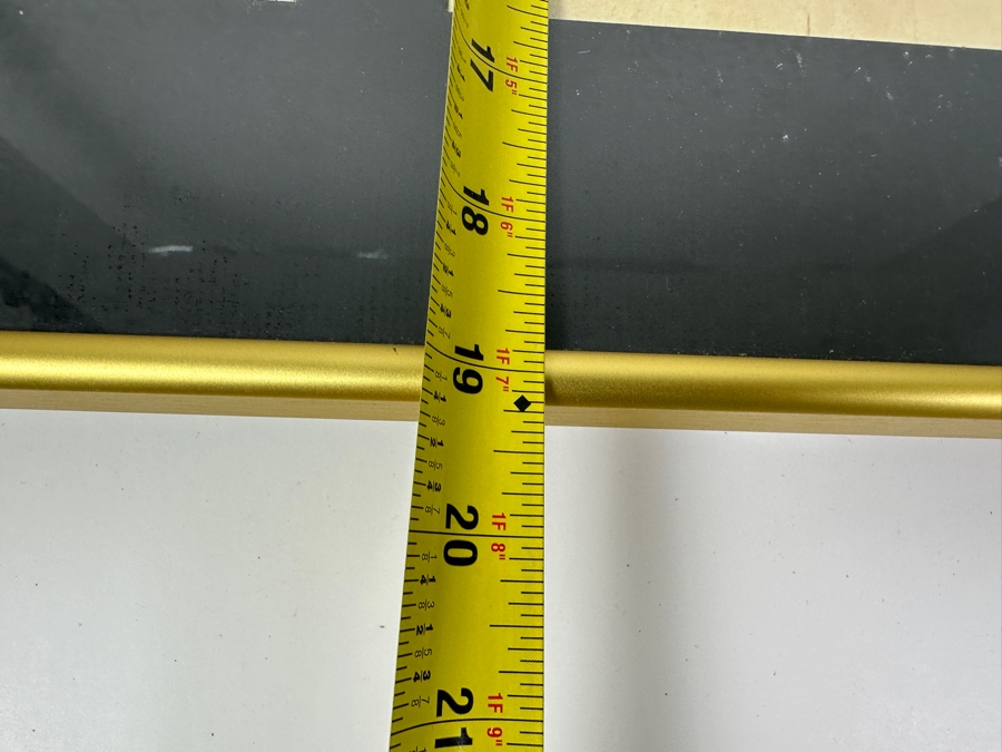 Chikanobu Yoshu (1838-1912, Japan) Japanese Woodblock Print Titled 'Princess Going Out' From The Series High-Ranking Ladies Of The Tokugawa Era Triptych 9 X 13.5 Each Framed 35 X 19 [Photo 19]