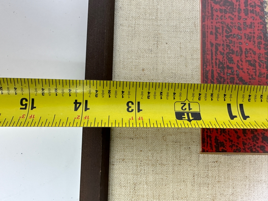 Kaoru Kawano (1916-1965, Japan) Japanese Woodblock Print Titled 'Dream / Girl With Flowers' 9 X 14 Framed 14 X 20 [Photo 7]