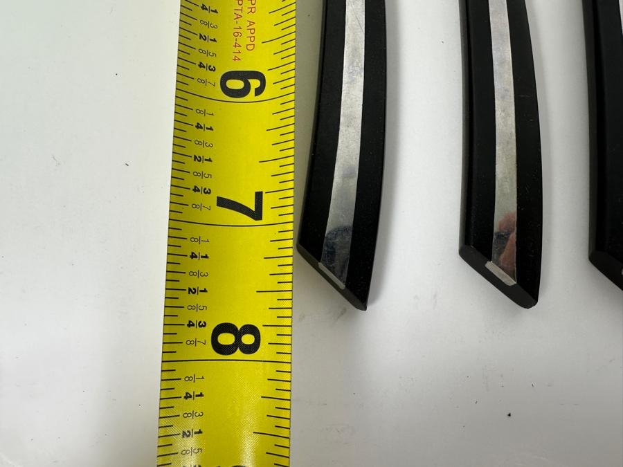 Set Of (7) Japanese Eldan Stainless Steel Steak Knives [Photo 5]