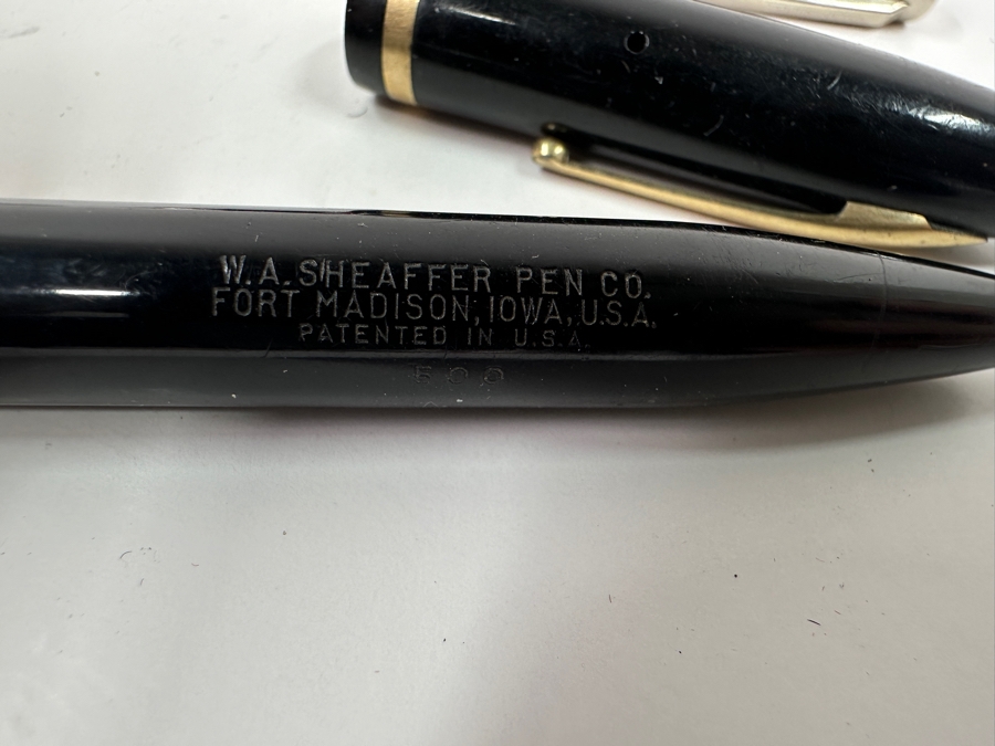(3) Vintage Fountain Pens - (2) Sheaffer Fountain Pens [Photo 3]