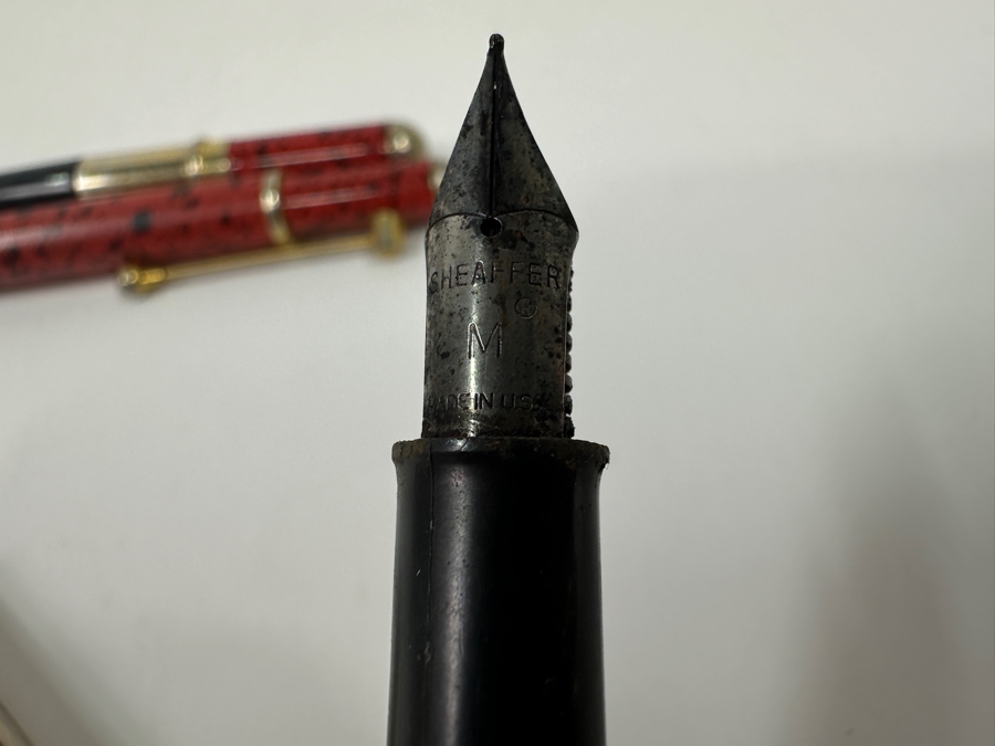 (3) Vintage Fountain Pens - (2) Sheaffer Fountain Pens [Photo 4]