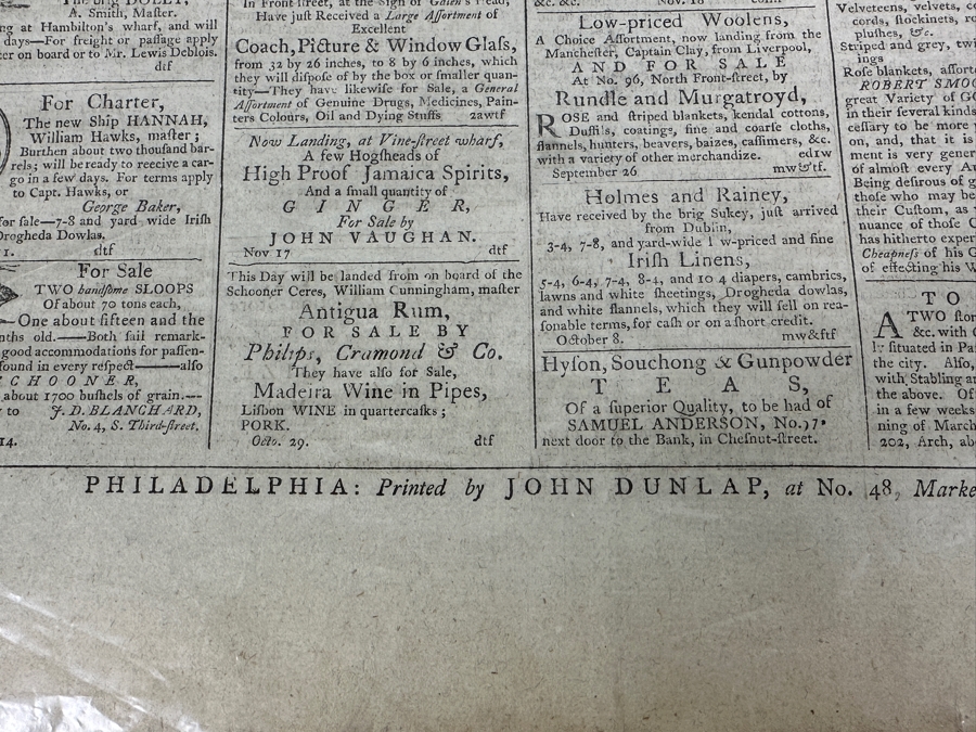 Rare Antique 1791 'Credo Of The New Age' By Product Of The American Revolution First American Printing Of The French Constitution 'Declaration Of The Rights Of Man' France National Assembly Housed In A Calf Case Printed By John Dunlap Philadelphia [Photo 13]