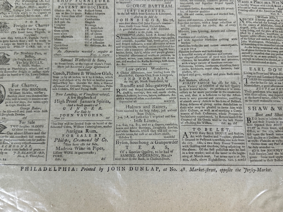 Rare Antique 1791 'Credo Of The New Age' By Product Of The American Revolution First American Printing Of The French Constitution 'Declaration Of The Rights Of Man' France National Assembly Housed In A Calf Case Printed By John Dunlap Philadelphia [Photo 12]