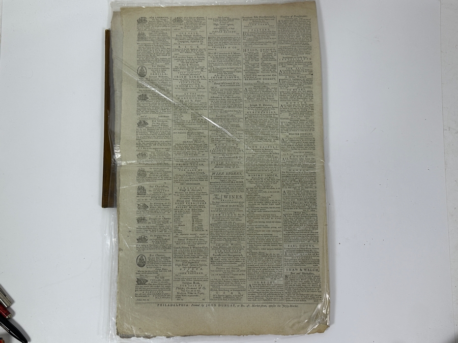 Rare Antique 1791 'Credo Of The New Age' By Product Of The American Revolution First American Printing Of The French Constitution 'Declaration Of The Rights Of Man' France National Assembly Housed In A Calf Case Printed By John Dunlap Philadelphia [Photo 11]